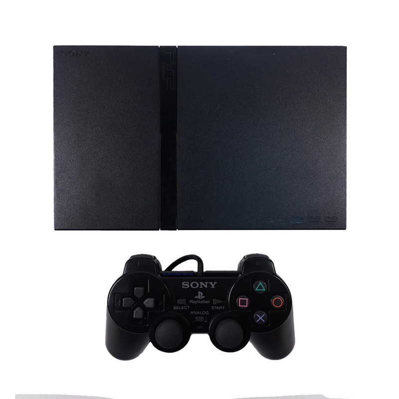 (Pre-Owned) Sony PlayStation 2 Console - Black - ريترو